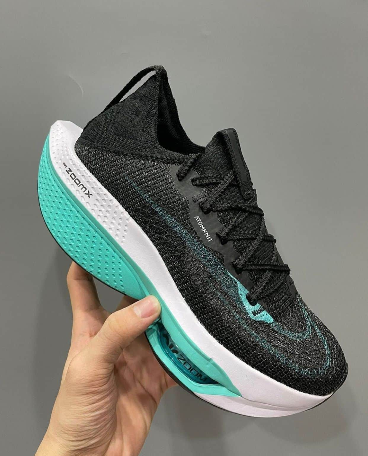 Branded Air Zoom Alphafly Black Running Shoes