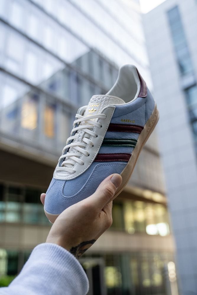 Branded Gazelle Core Blue Sneakers