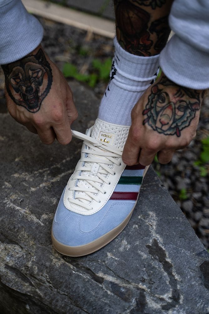 Branded Gazelle Core Blue Sneakers