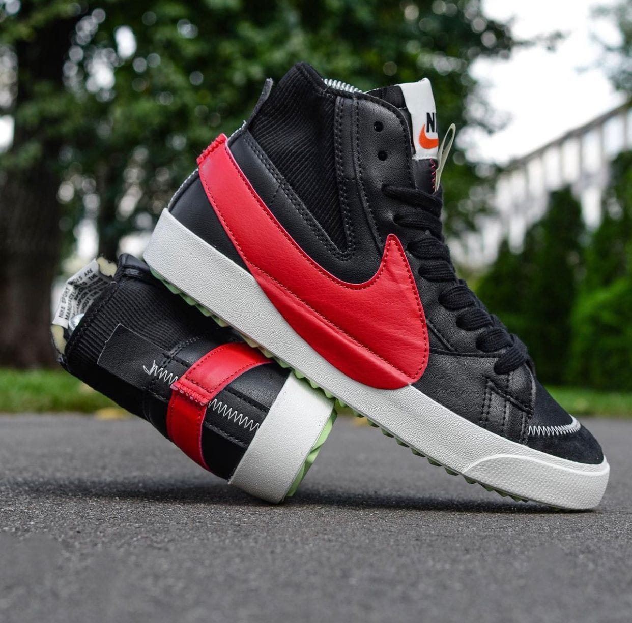 Branded Blazer Mid 77 Vintage Long Sneakers