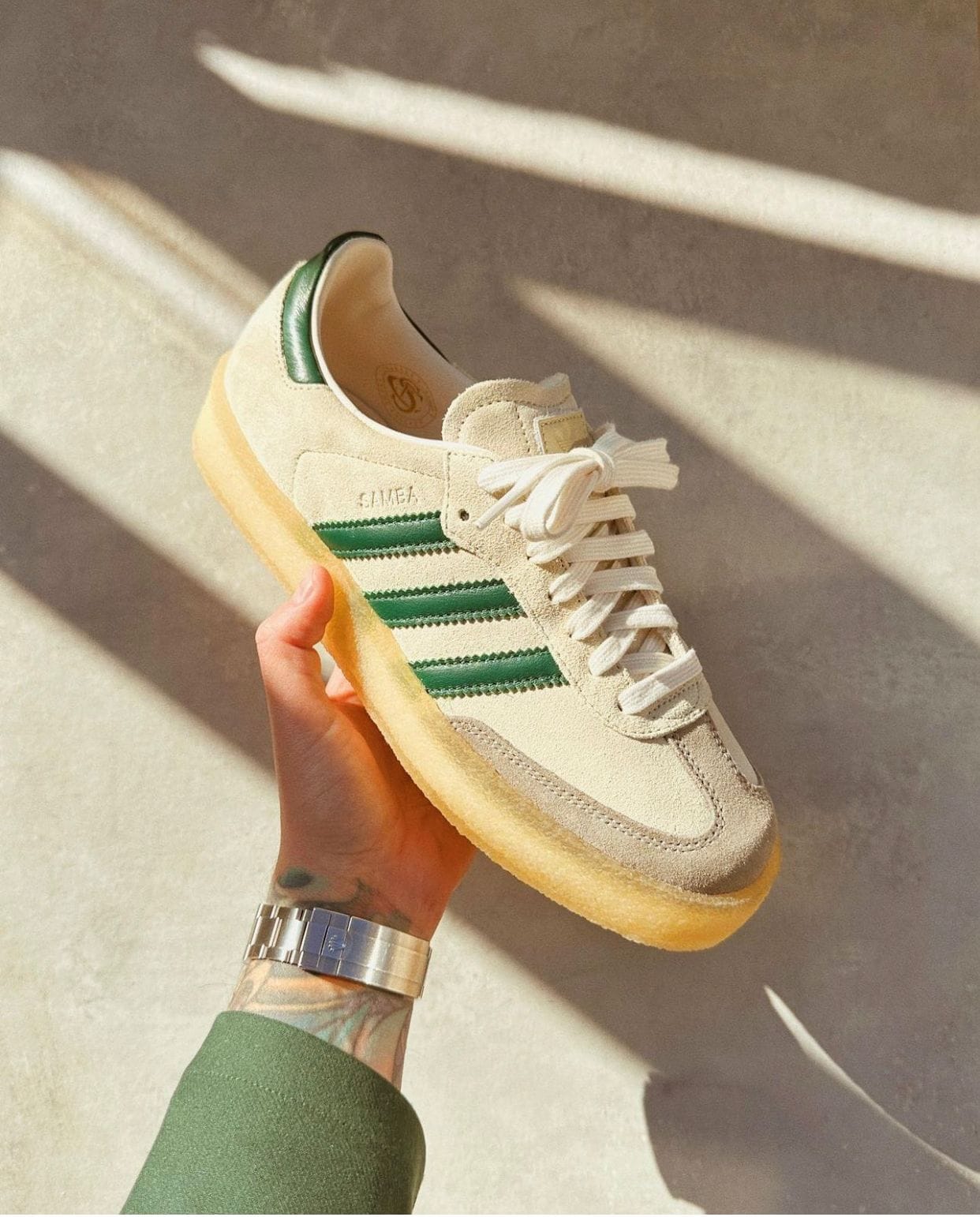 Branded X Clarks Samba Sneakers