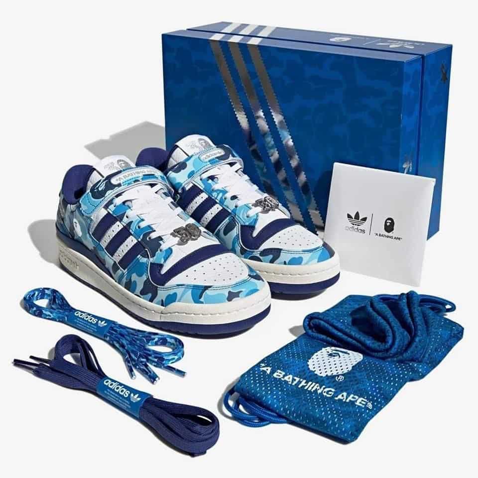 Branded Bape X Forum 84 Sneakers