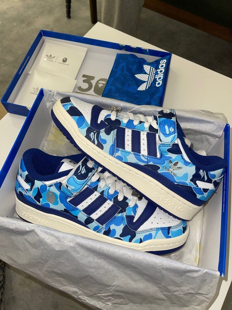 Branded Bape X Forum 84 Sneakers