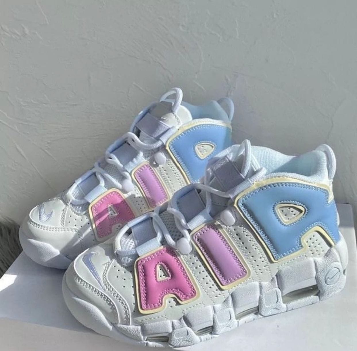 Branded Air More Uptempo UV Sneakers