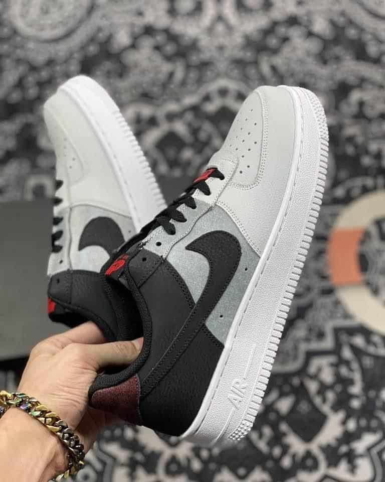Branded Airforce 1 White Dark Sneakers