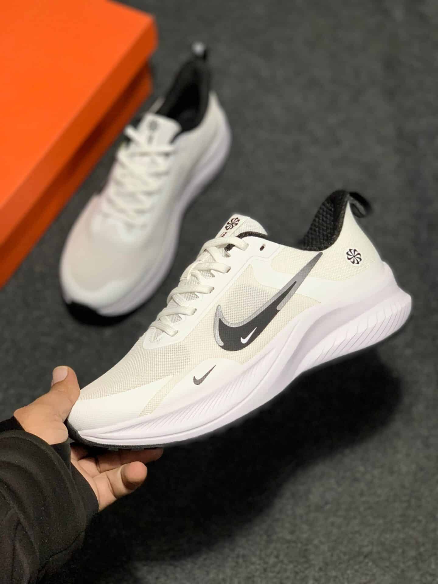 Branded Just Do It White Running Shoes