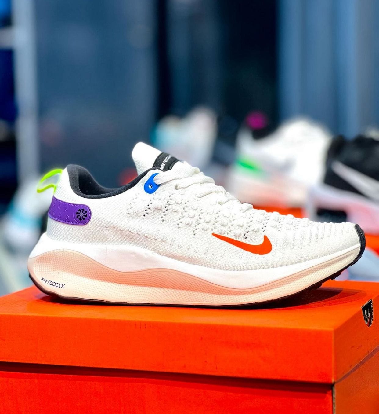 Branded Infinity Run 4 White Running Shoes