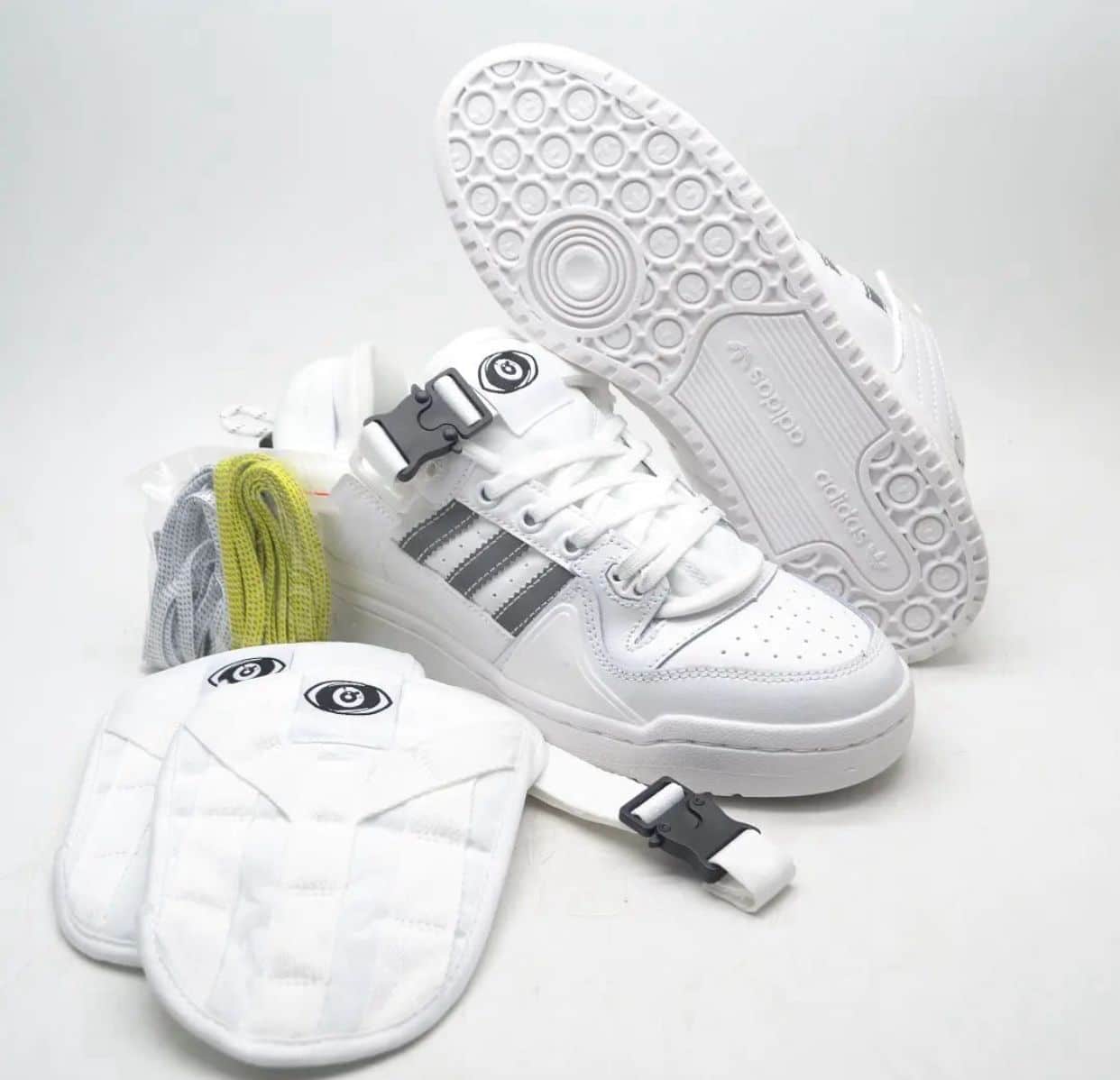 Branded Bad Bunny White Sneakers