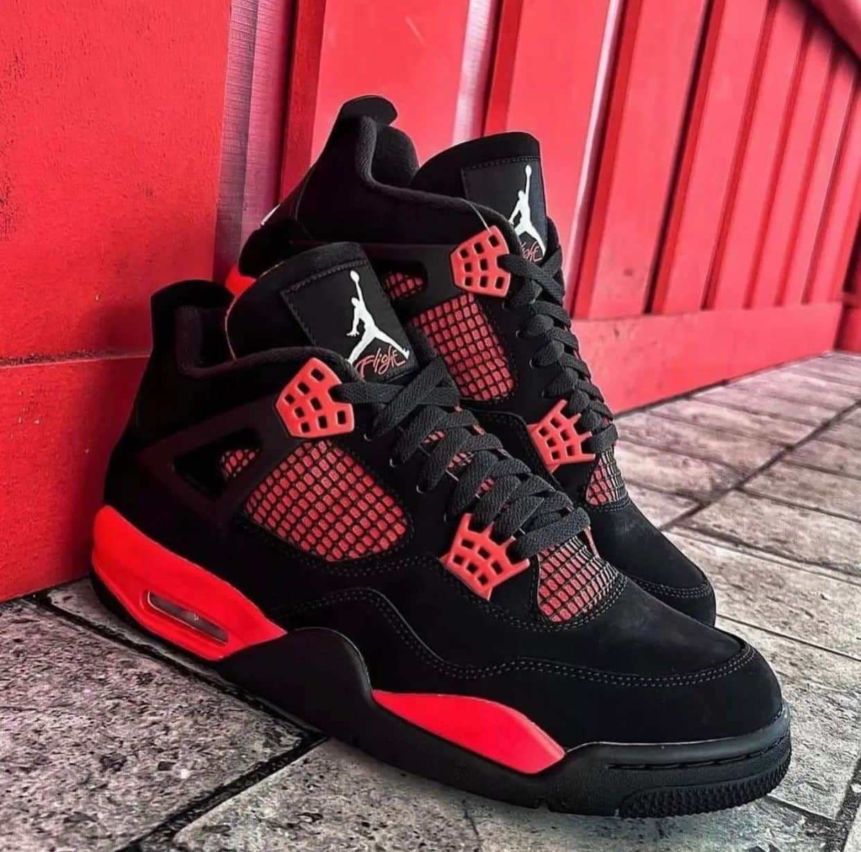 Branded Retro 4 Thunder Sneakers