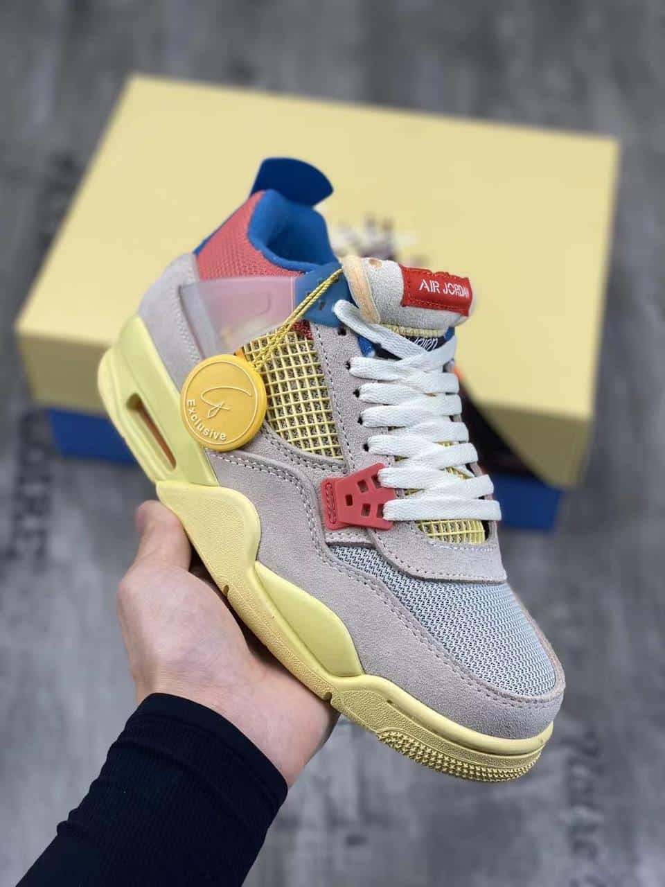Branded Retro 4 Sneakers