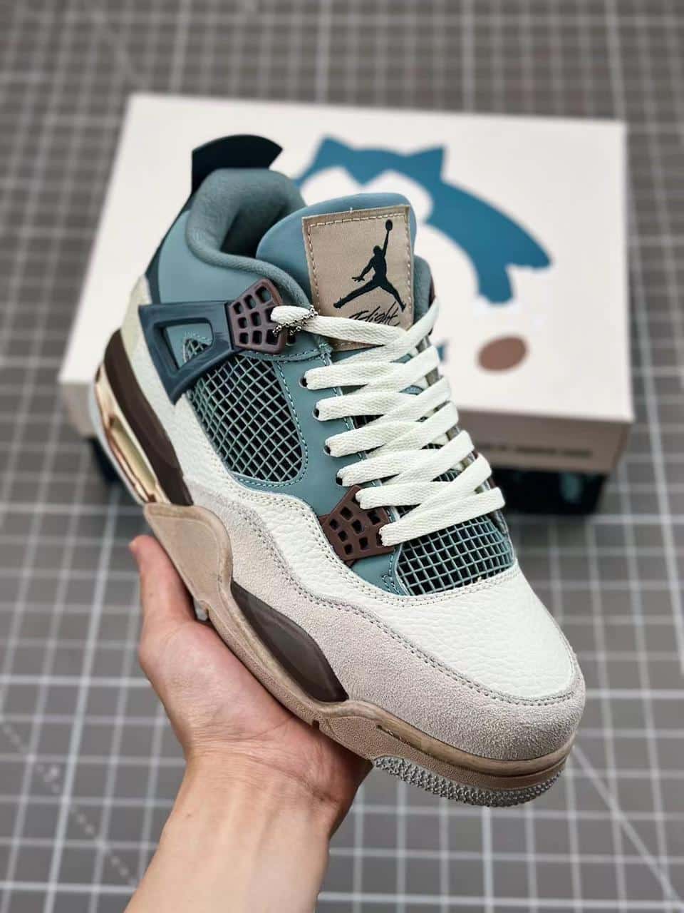 Branded Retro 4 Sneakers