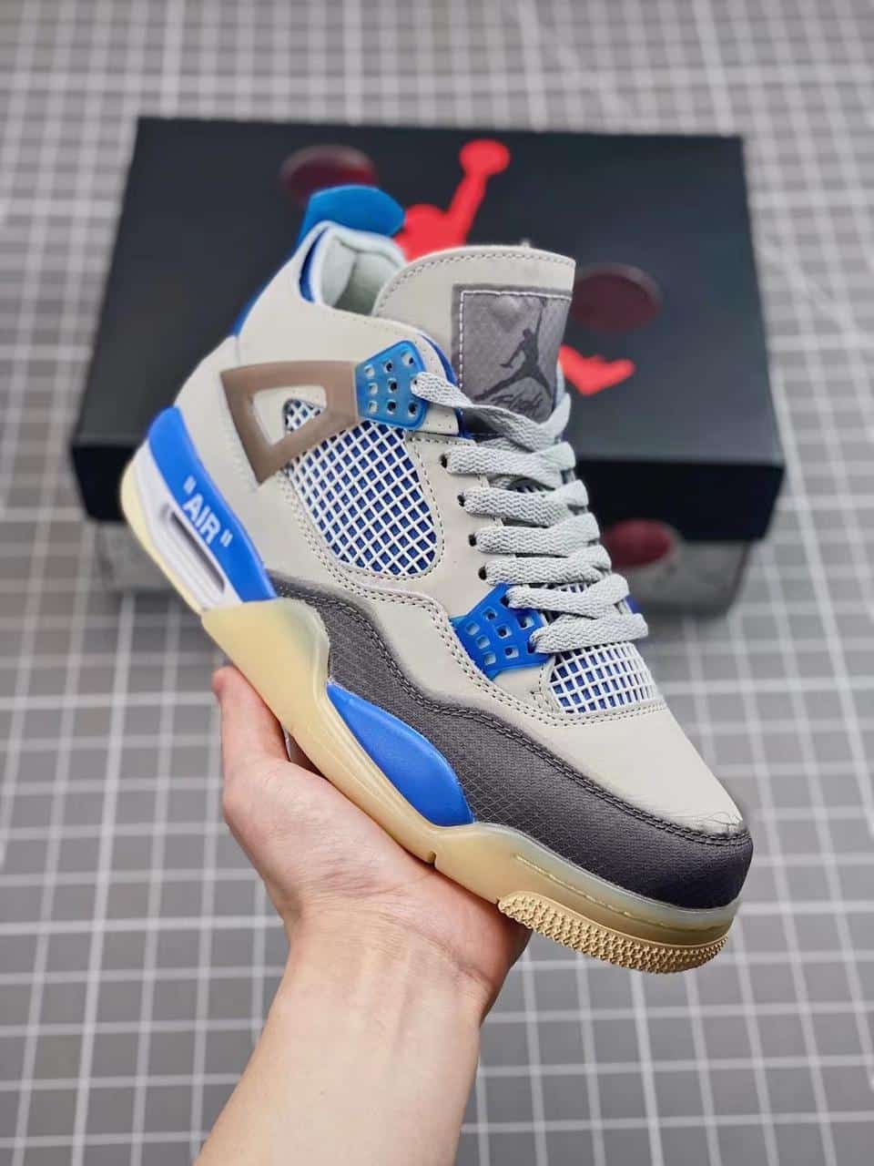 Branded Retro 4 Sneakers