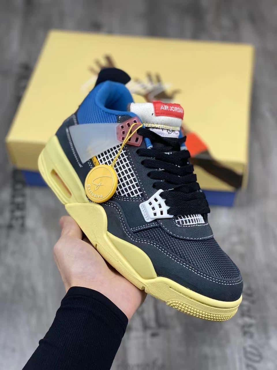 Branded Retro 4 Sneakers