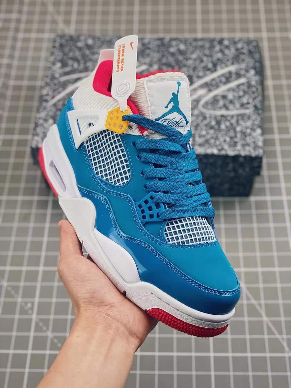 Branded Retro 4 Sneakers