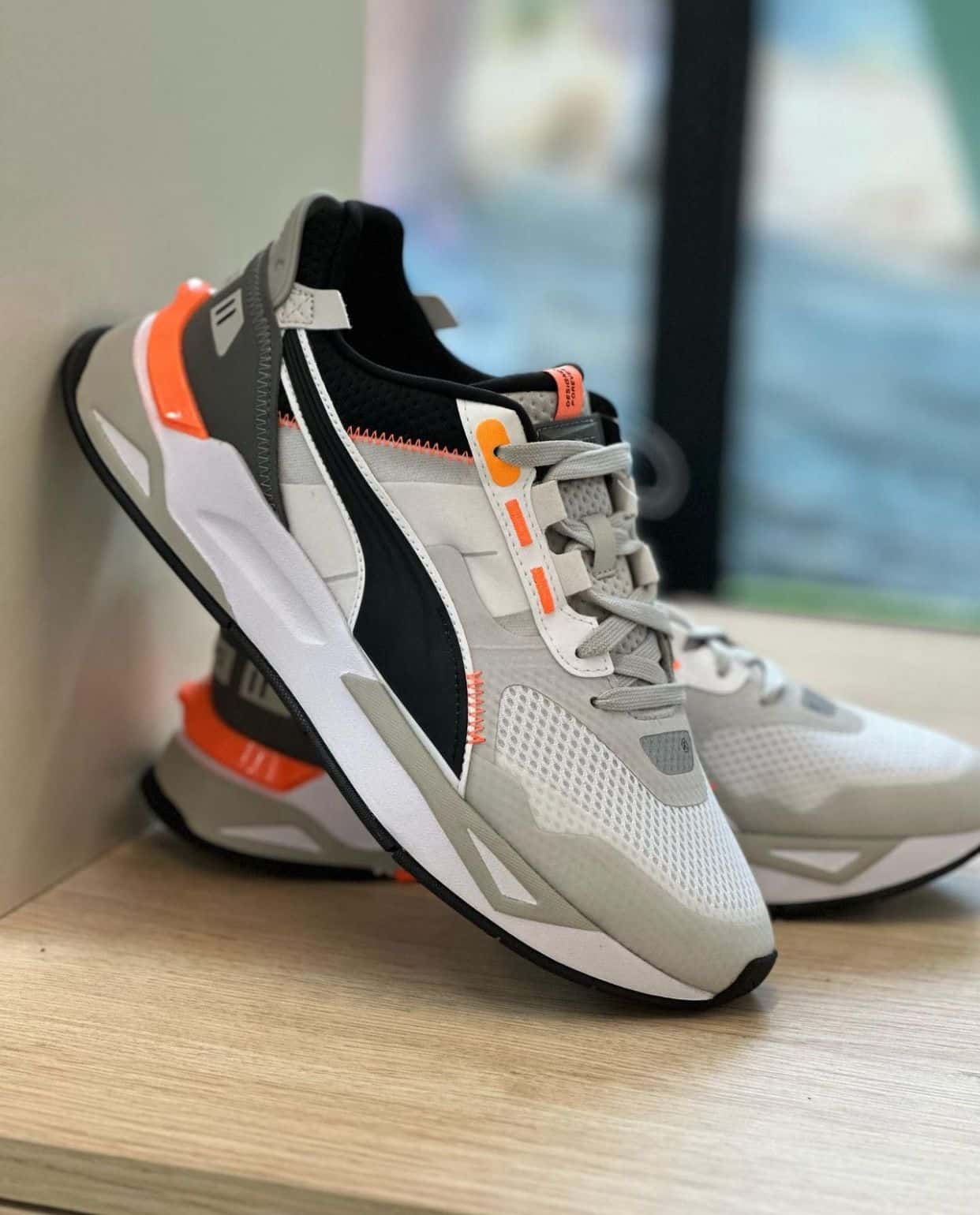 Branded Mirage Sport Black Running Shoes