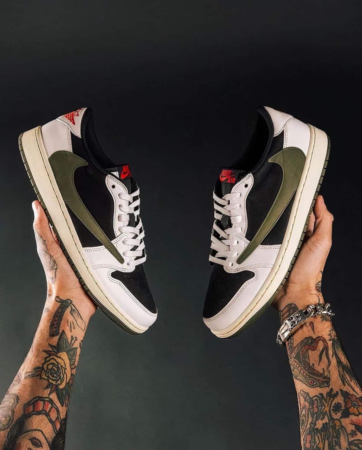 Branded Air 1 Travis Scott Sneakers