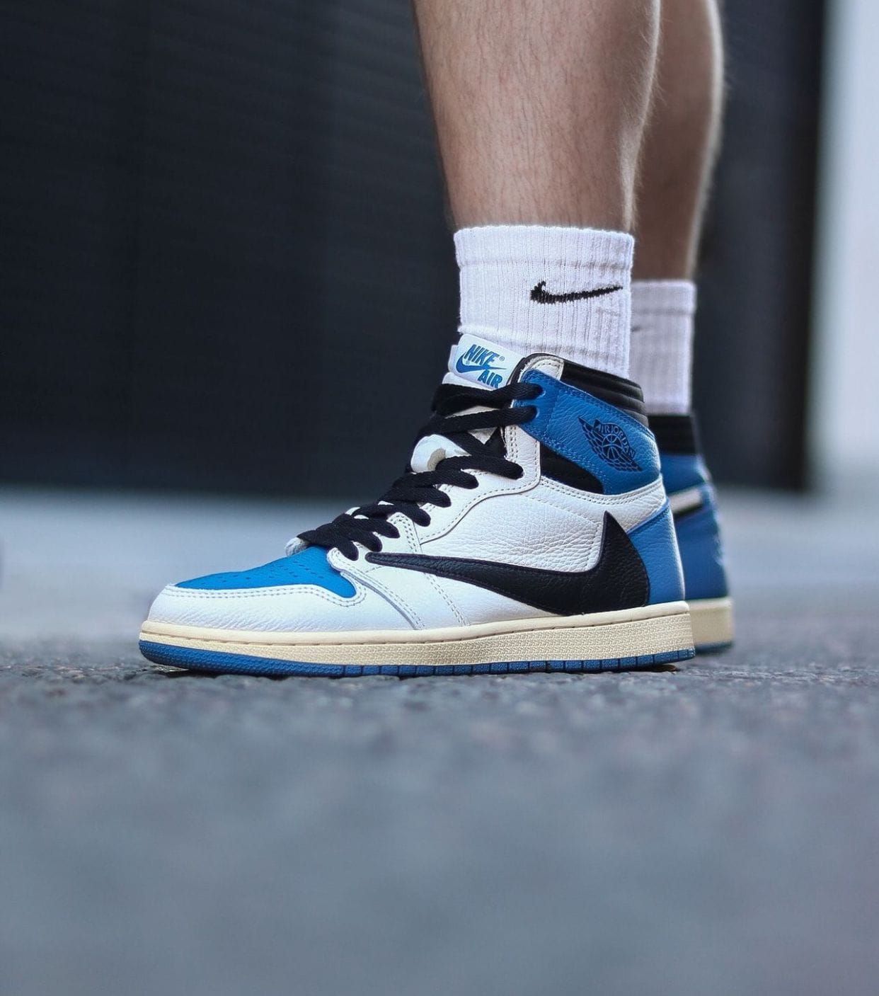 Branded Air 1 Travis Scott Fragment Sneakers