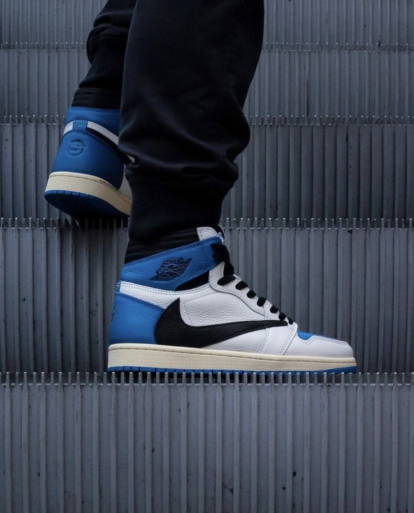Branded Air 1 Travis Scott Fragment Sneakers