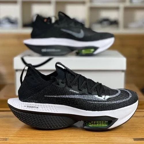 Nike Air Zoom Alphafly Next Black White Running Shoes - Image 1