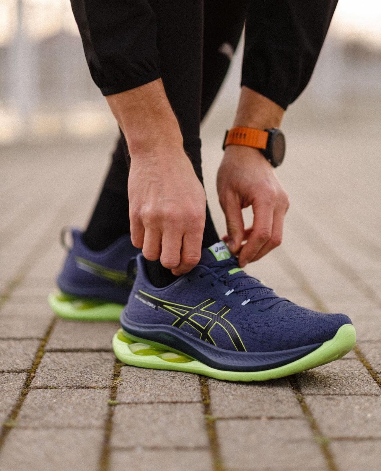 Asics Gel Kinsei Max Navy Running Shoes