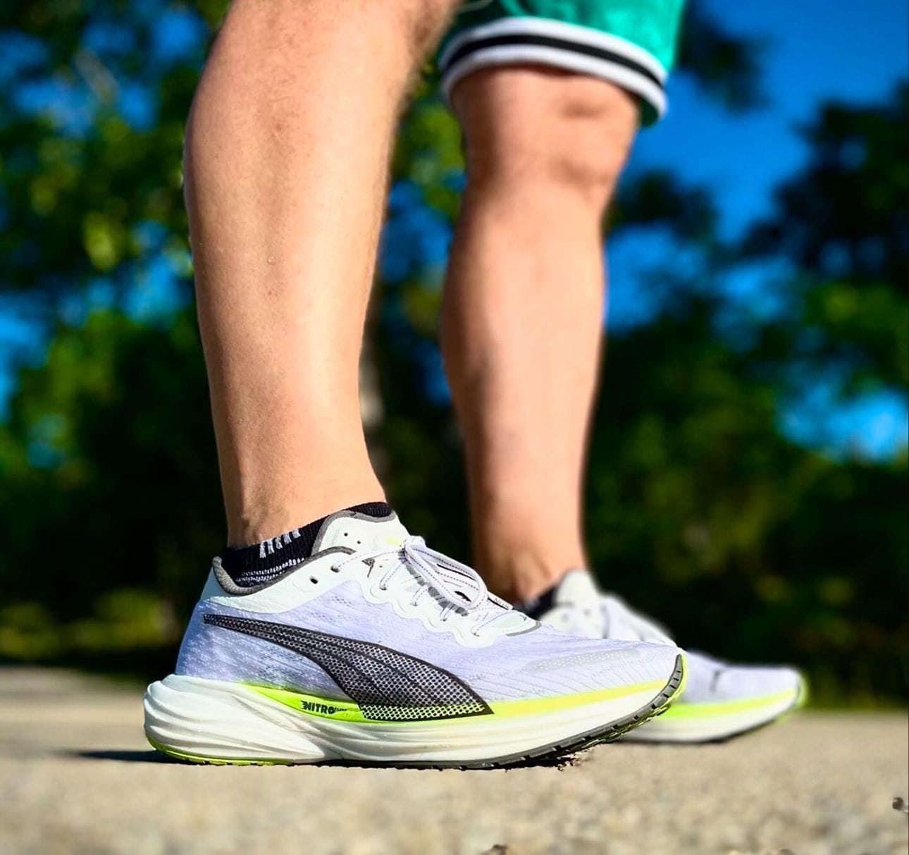 Branded Deviate Nitro 2 White Running Shoes