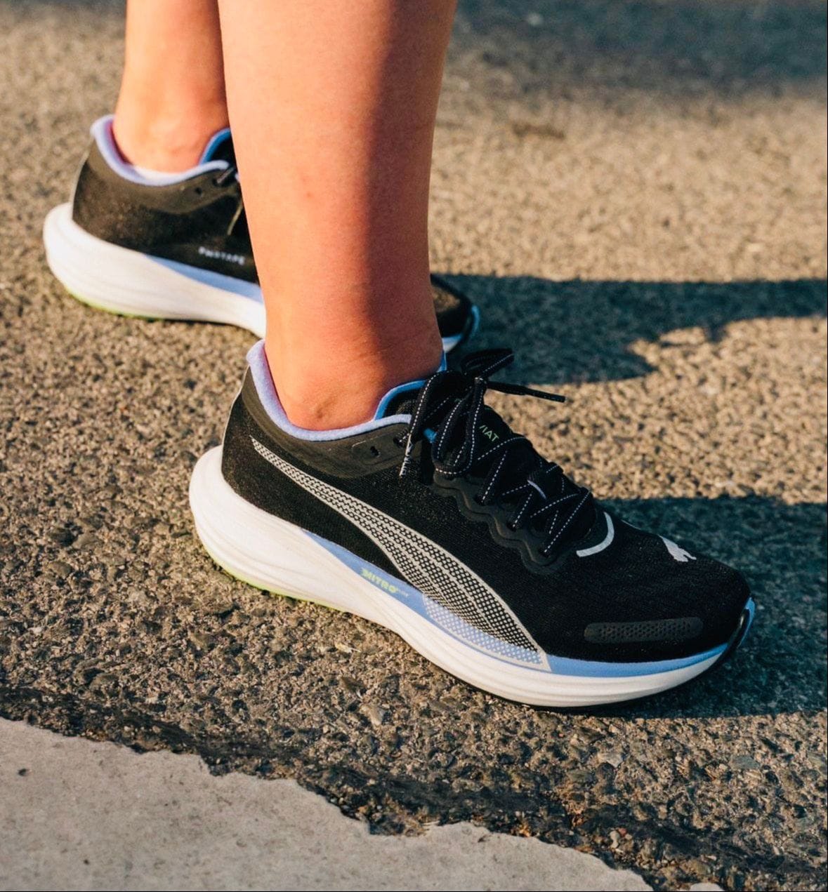 Branded Deviate Nitro 2 Black Running Shoes