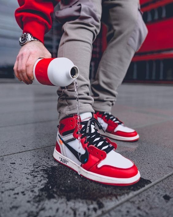 Branded Retro 1 Off-White Chicago High Sneakers