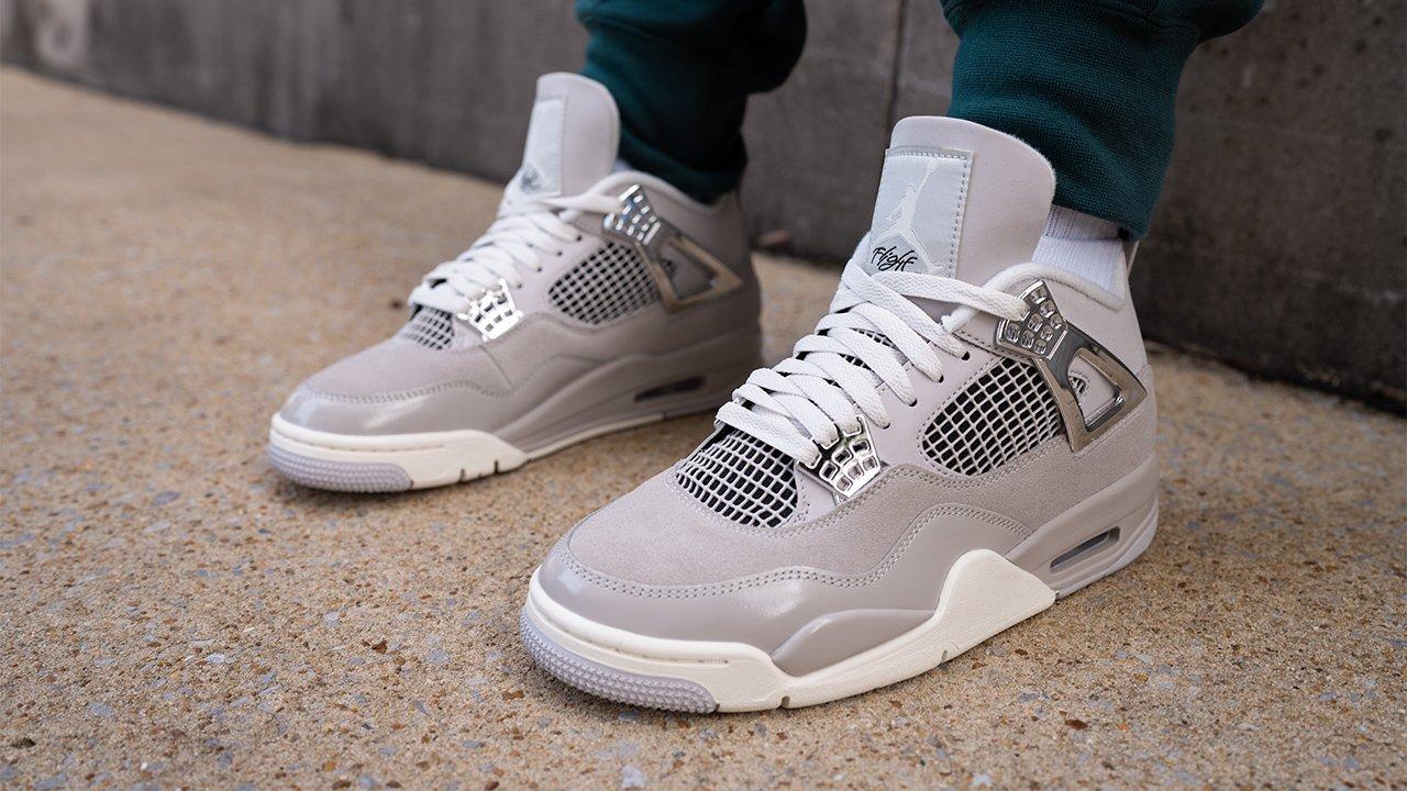 Branded Retro 4 Frozen Moments Sneakers