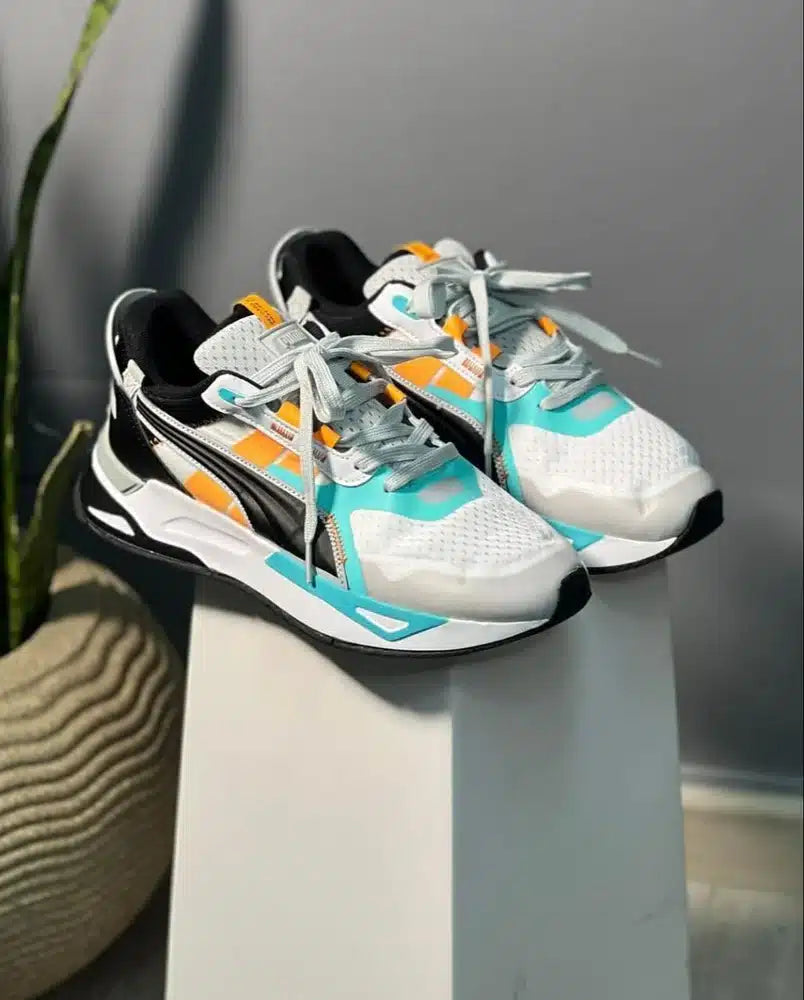 Branded Mirage Sport Black Running Shoes