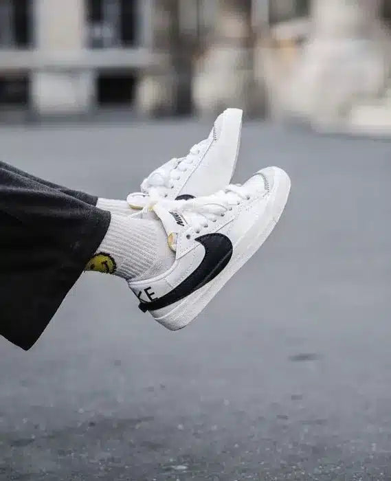 Branded Blazer 77 Low White Sneakers