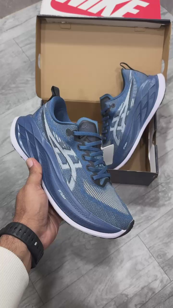 Asics Super Blast 2 Navy Running Shoes