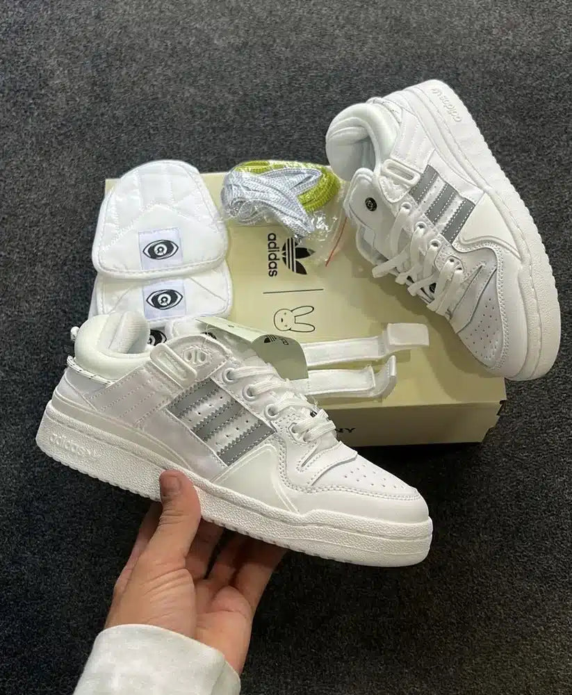 Branded Forum 84 Cream Low Sneakers