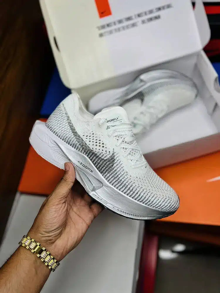Branded Zoom X Vaporfly Next% 3 White Running Shoes