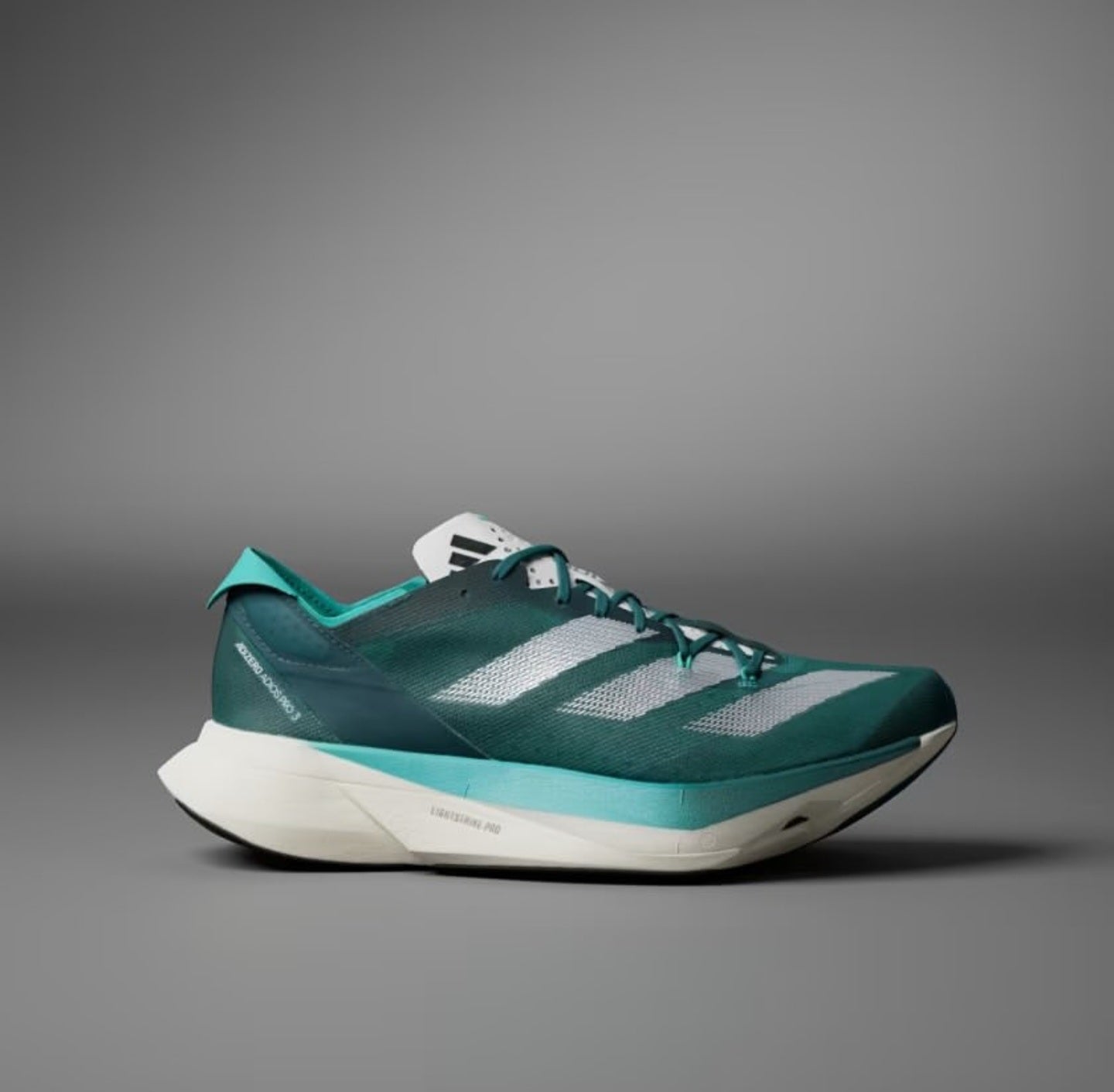 Adidas Adizero Pro 3 Teal Running Shoes