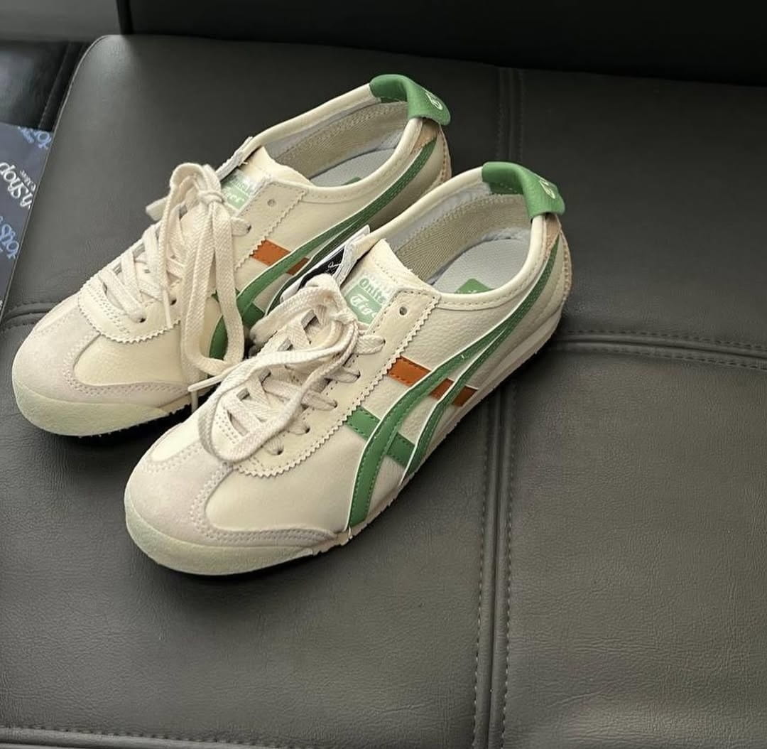 Onitsuka Tiger Mexico 66 Cream Green Sneakers