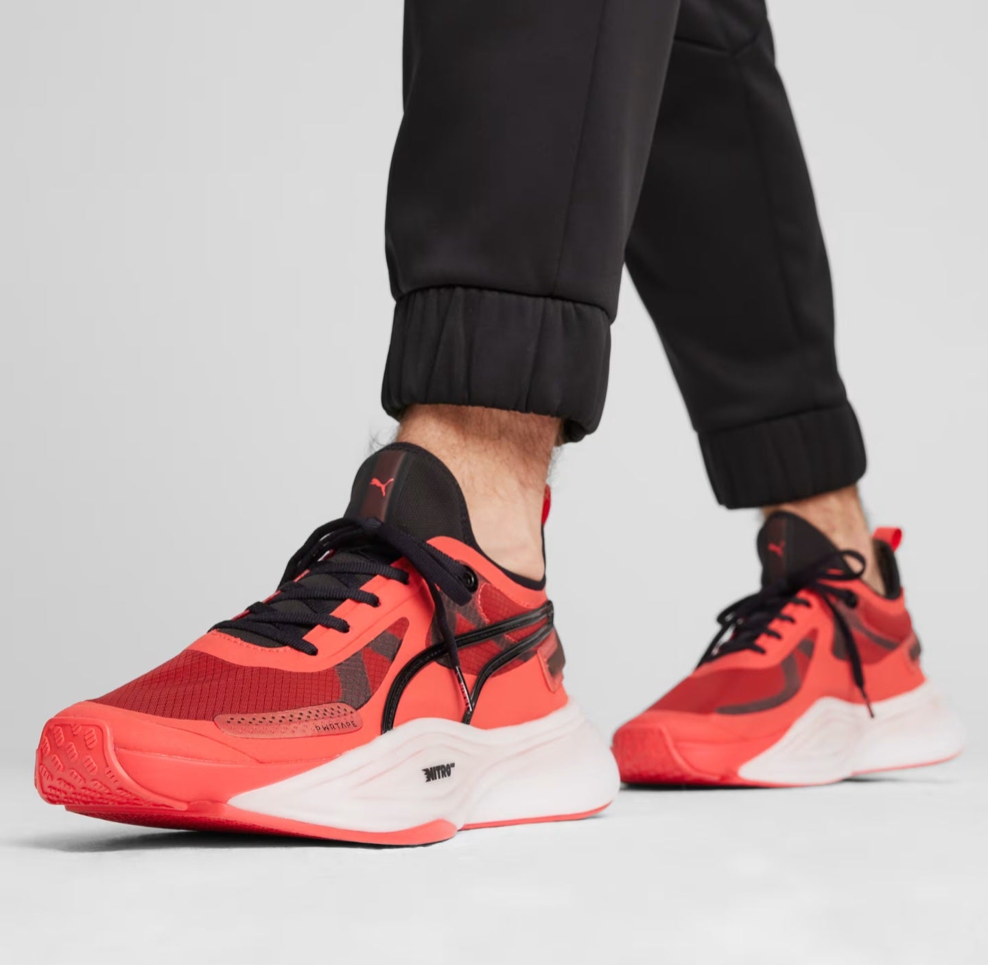 Puma PWR Nitro SQD Red Running Shoes