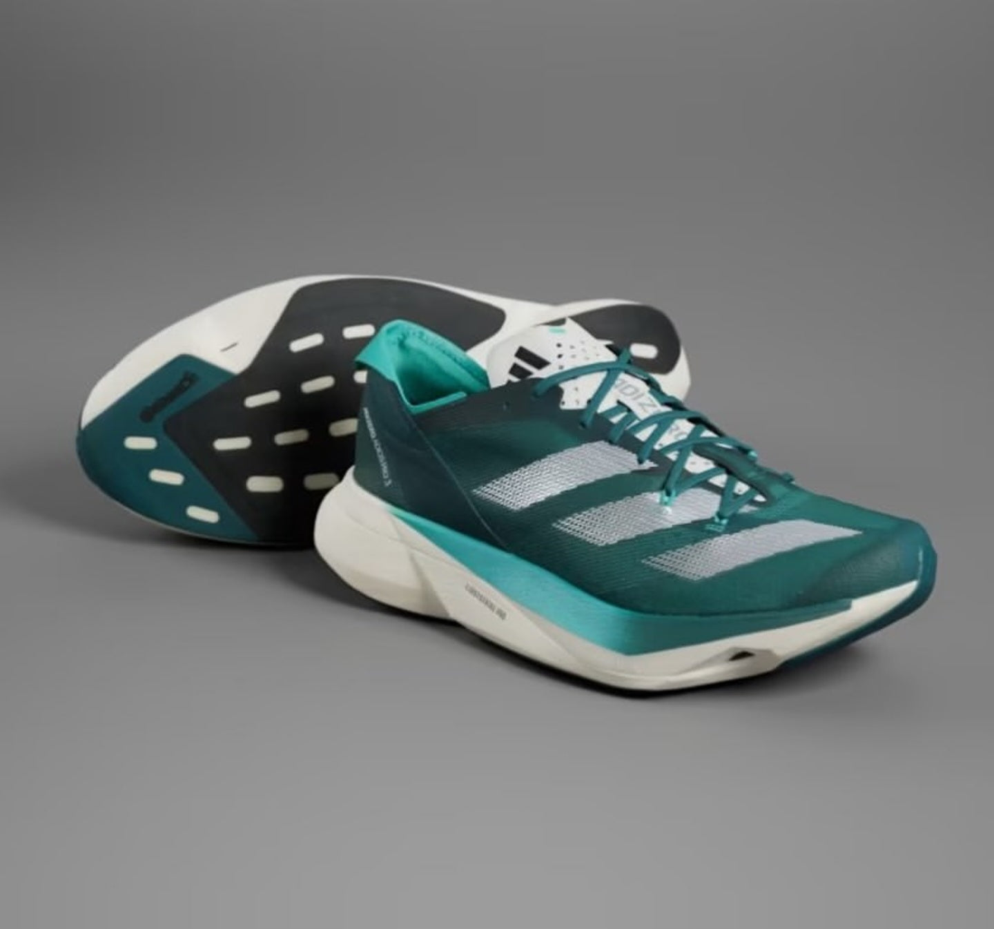 Adidas Adizero Pro 3 Teal Running Shoes