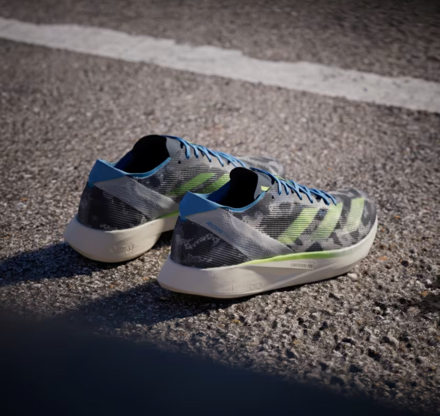 Adidas Adizero Takumi Sen 10 Blue Burst Running Shoes