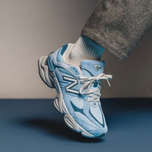 New Balance 9060 Chrome Blue Sneakers