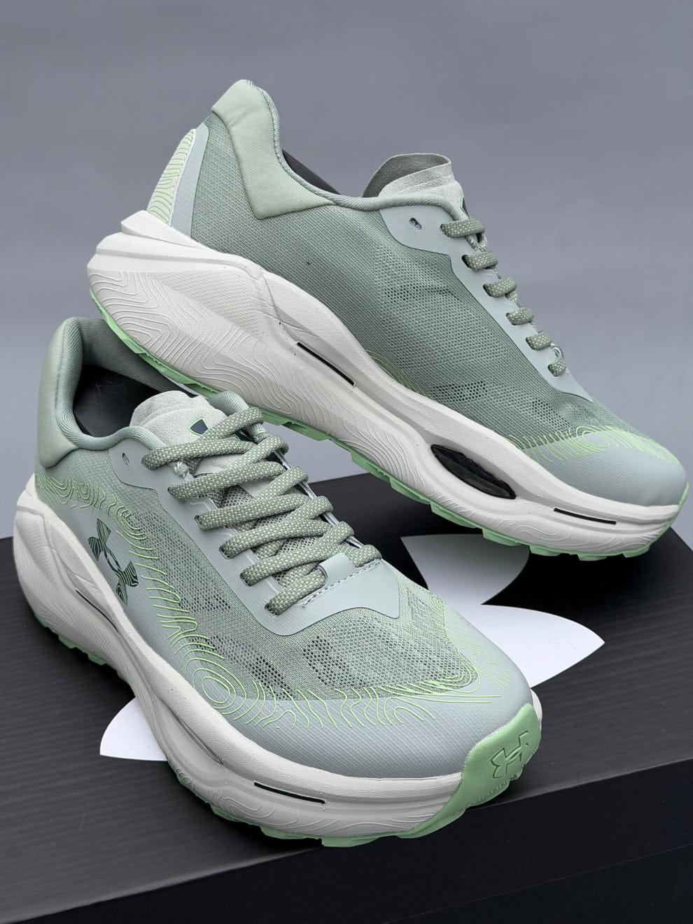 Under Armour UA Infinite Pro Silica Green Running Shoes