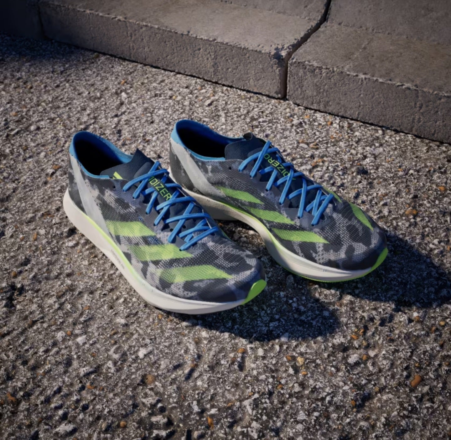 Adidas Adizero Takumi Sen 10 Blue Burst Running Shoes