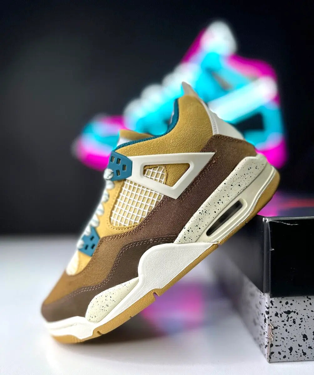 Branded Retro 4 Cacao Sneakers