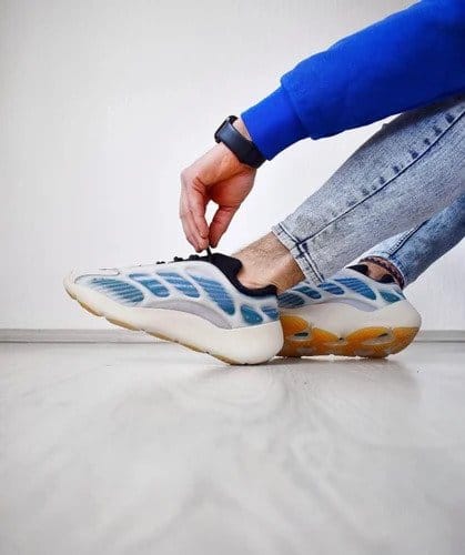 Branded Yeezy 700 V3 Mono Safflower Sneakers