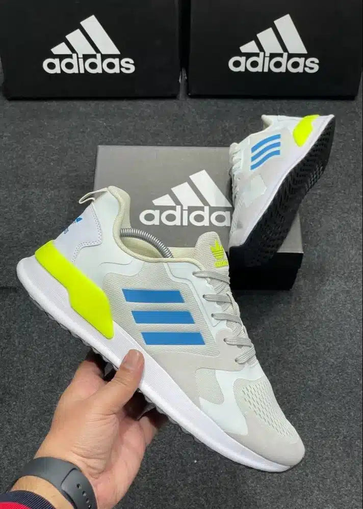 Branded X-Plr Grey Blue Running Shoes